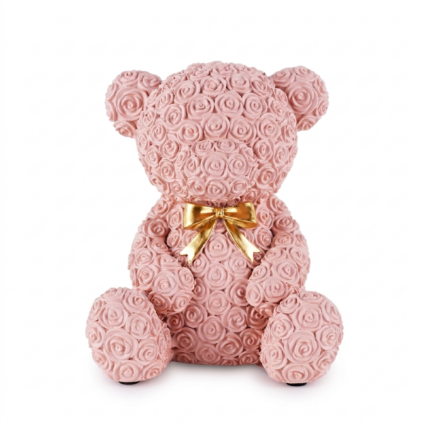 SALVADANAIO ORSETTO CM.10x12 ROSA NEW ENFANT - HENRIETTE