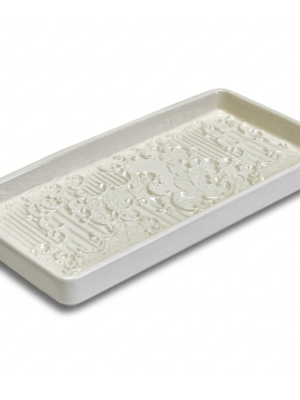 VASSOIO RETTANGOLARE CM.23x12 DENTELLE - HENRIETTE