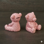 SALVADANAIO ORSETTO CM.10x12 ROSA NEW ENFANT