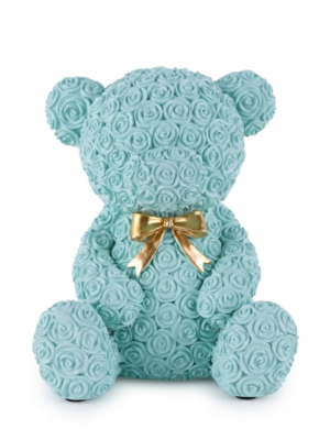 SALVADANAIO ORSETTO CM.10x12 AZZURRO NEW ENFANT - HENRIETTE