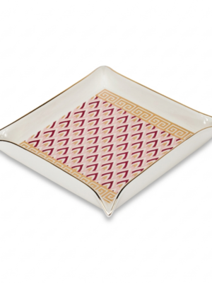 VUOTATASCA ERA 18X18 CM ORO GREEK - HENRIETTE