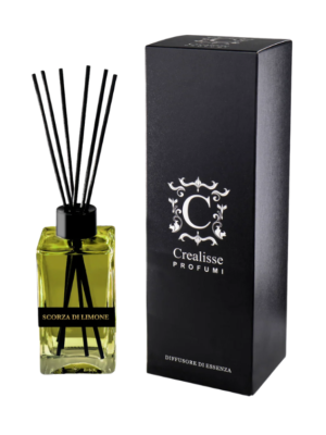 SCORZA DI LIMONE PROFUMO PER AMBIENTE CUBO 200 ML