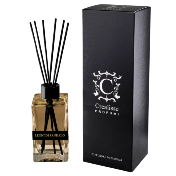 LEGNI DI SANDALO PROFUMO PER AMBIENTE CUBO 200 ML