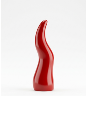 CORNO ROSSO PORTAFORTUNA DECORAZIONE