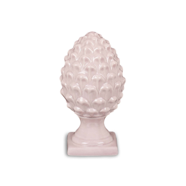 PIGNA IN PORCELLANA SMALTATA ROSA H.15 CM – HENRIETTE