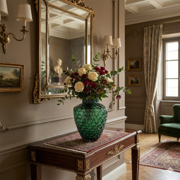 VASO PIQUET VERDE COLLEZIONE PRISMA - HENRIETTE