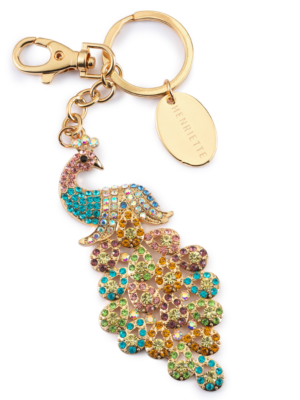 PORTACHIAVE PAVONE COLLEZIONE LUCKY CHARME - HENRIETTE