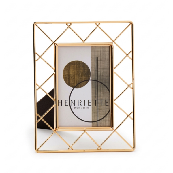 CORNICE METALLO DORATO COLLEZIONE SINFONIE - HENRIETTE