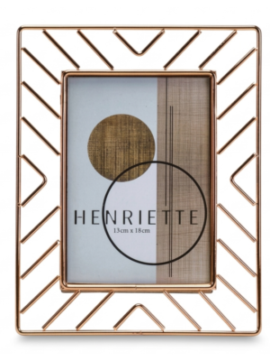 CORNICE LINEE METALLO DORATO COLLEZIONE SINFONIE - HENRIETTE