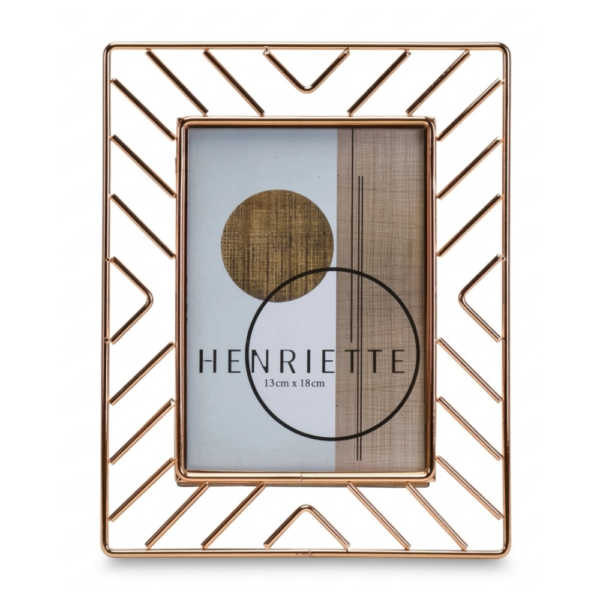 CORNICE LINEE METALLO DORATO COLLEZIONE SINFONIE - HENRIETTE