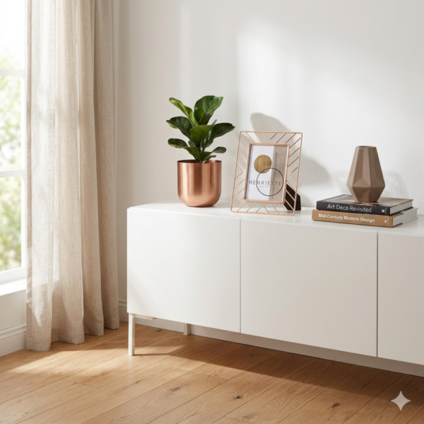 CORNICE LINEE METALLO DORATO COLLEZIONE SINFONIE - HENRIETTE