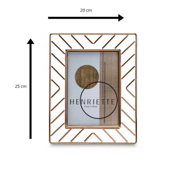 CORNICE LINEE METALLO DORATO COLLEZIONE SINFONIE - HENRIETTE