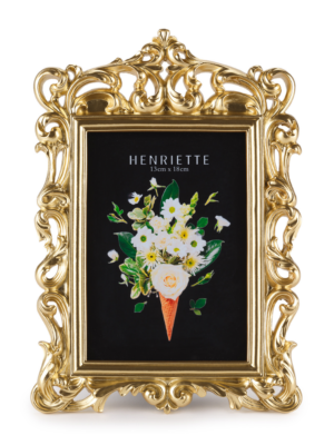 CORNICE ROYAL CHAMPAGNE 19,5x28 CM (13x18 CM) OSTUNI - HENRIETTE
