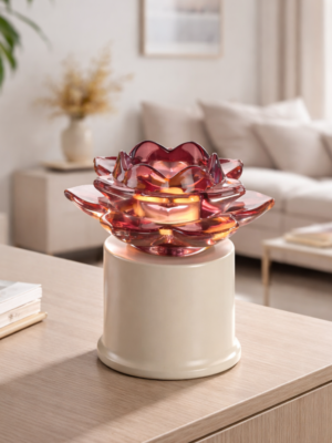 LAMPADA LED ROSA H.13 CM – MASCAGNI