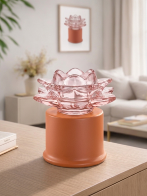 LAMPADA LED ROSA H.13 CM – MASCAGNI