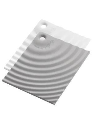 SET 2 TAGLIERI CON BASE 'RIPPLES' - GUZZINI
